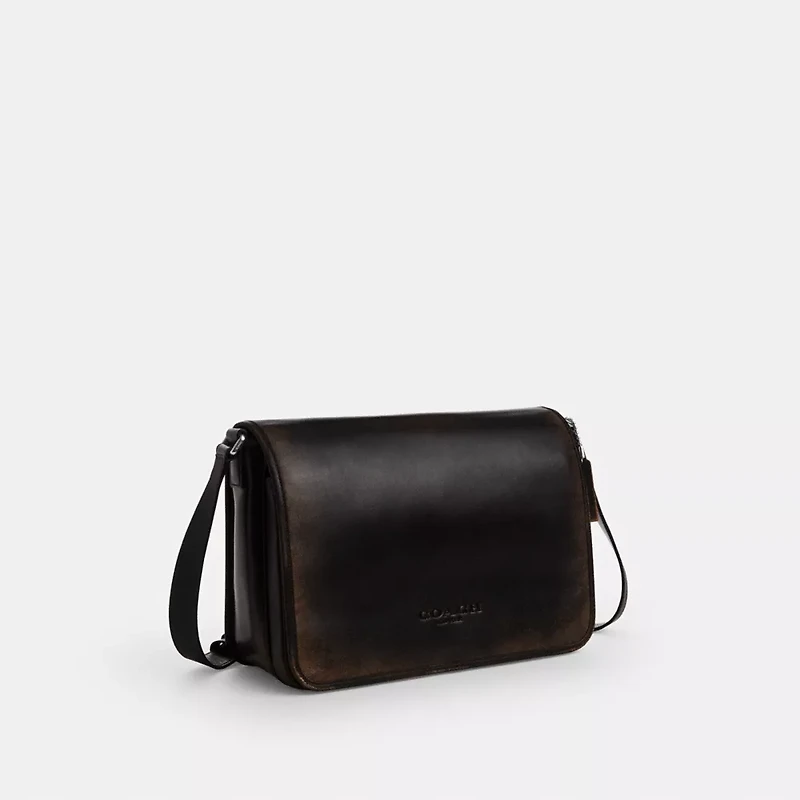 Colby Messenger Bag 32 In Loved Leather