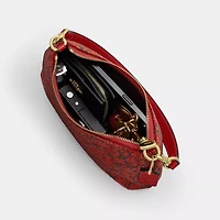 Teri Shoulder Bag Signature Beaded Satin