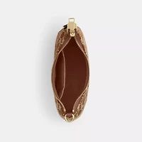 Teri Shoulder Bag In Signature Beaded Satin