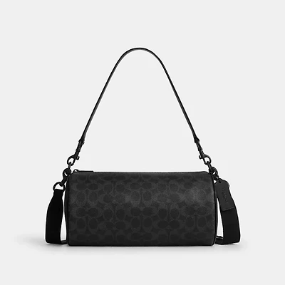 Andre Barrel Bag 30 In Signature Canvas