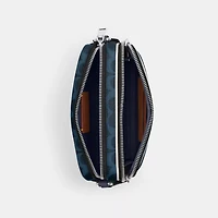 Colton Crossbody Bag 19 Signature Canvas With Coach Graphic