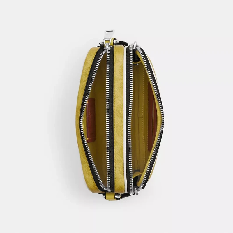 Colton Crossbody Bag 19 In Signature Canvas With Coach Graphic