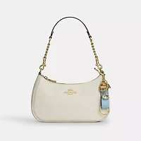 Trigger Snap Bag Charm In Signature Leather With Charm