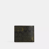 3-In-1 Wallet In Signature Camo Print