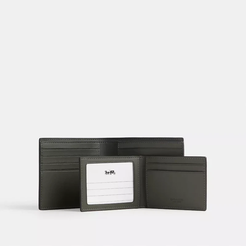 3-In-1 Wallet In Signature Camo Print