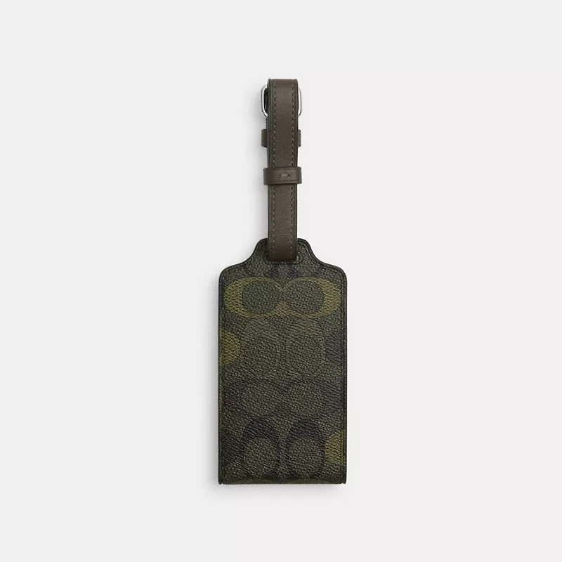 Luggage Tag In Signature Camo Print