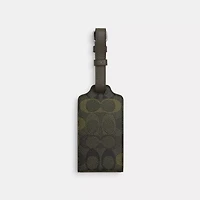 Luggage Tag In Signature Camo Print