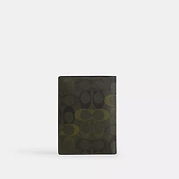Passport Card Case In Signature Camo Print