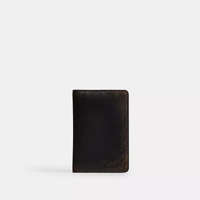 Id Card Wallet In Loved Leather