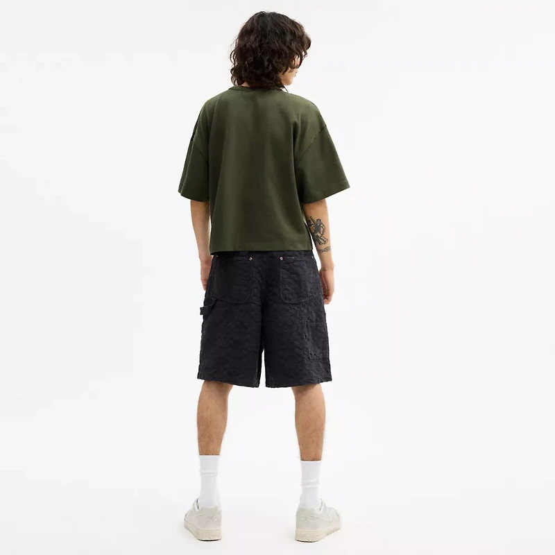 Coach | Brain Dead Football Cropped T-Shirt
