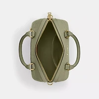 Rowan Satchel Bag In Signature Leather