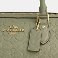 Rowan Satchel Bag In Signature Leather