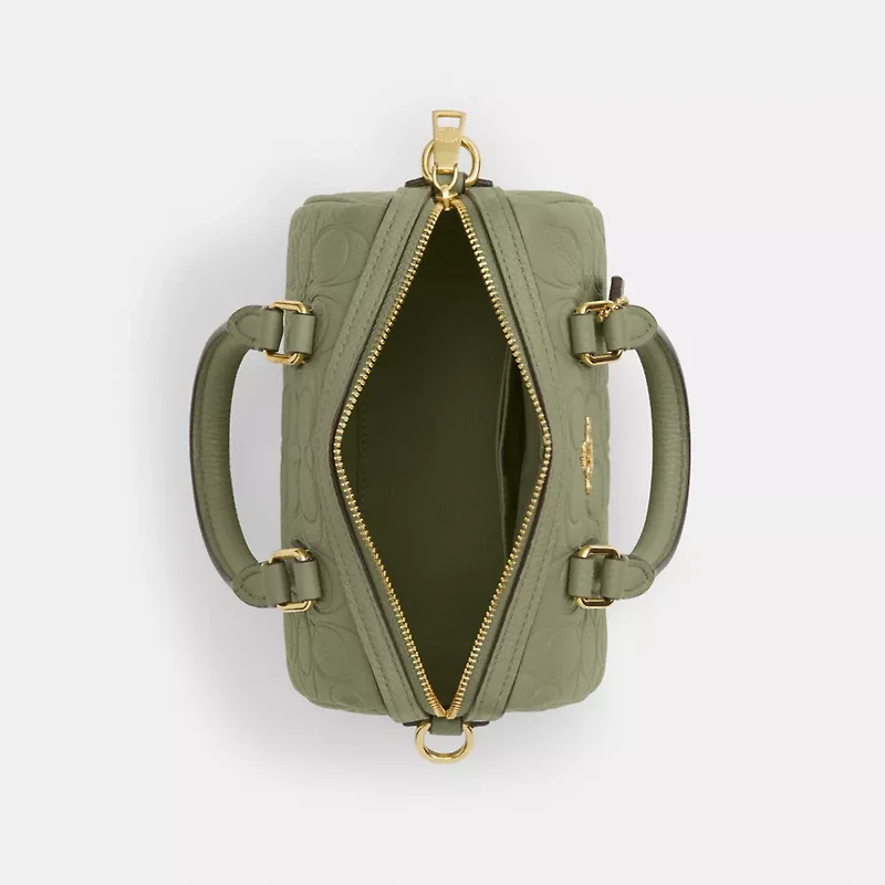 Mini Rowan Crossbody Bag In Signature Leather