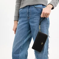 Long Zip Around Wallet In Signature Leather