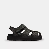 Fisherman Sandal Signature Jacquard