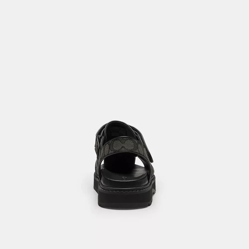 Fisherman Sandal Signature Jacquard