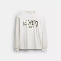 Sporty Relaxed Long Sleeve T-Shirt Organic Cotton
