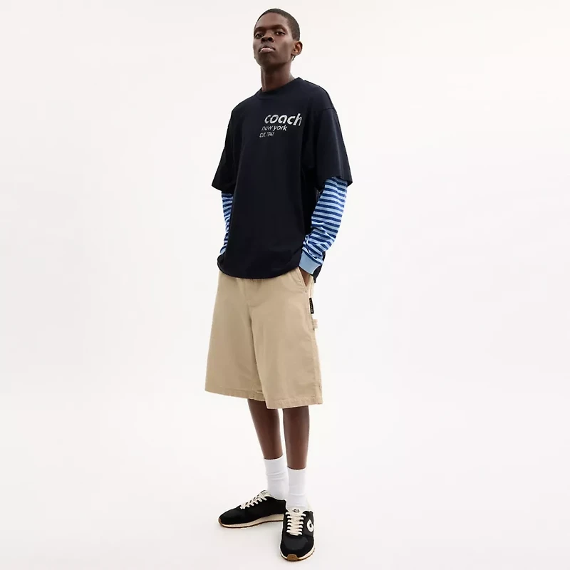 Double Layered Long Sleeve T-Shirt Organic Cotton