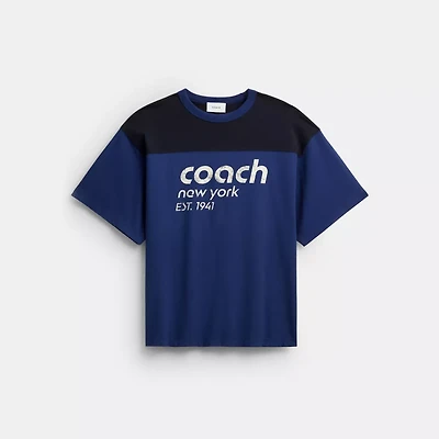 Color Blocked T-Shirt Organic Cotton