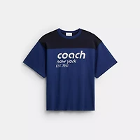 Color Blocked T-Shirt Organic Cotton