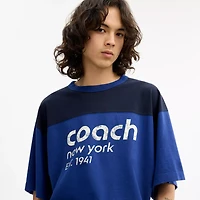 Color Blocked T-Shirt Organic Cotton
