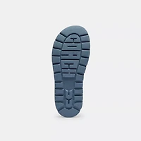Brynn Sandal Crystal Signature Denim