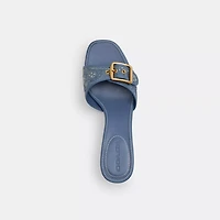 Margot Sandal Crystal Signature Denim