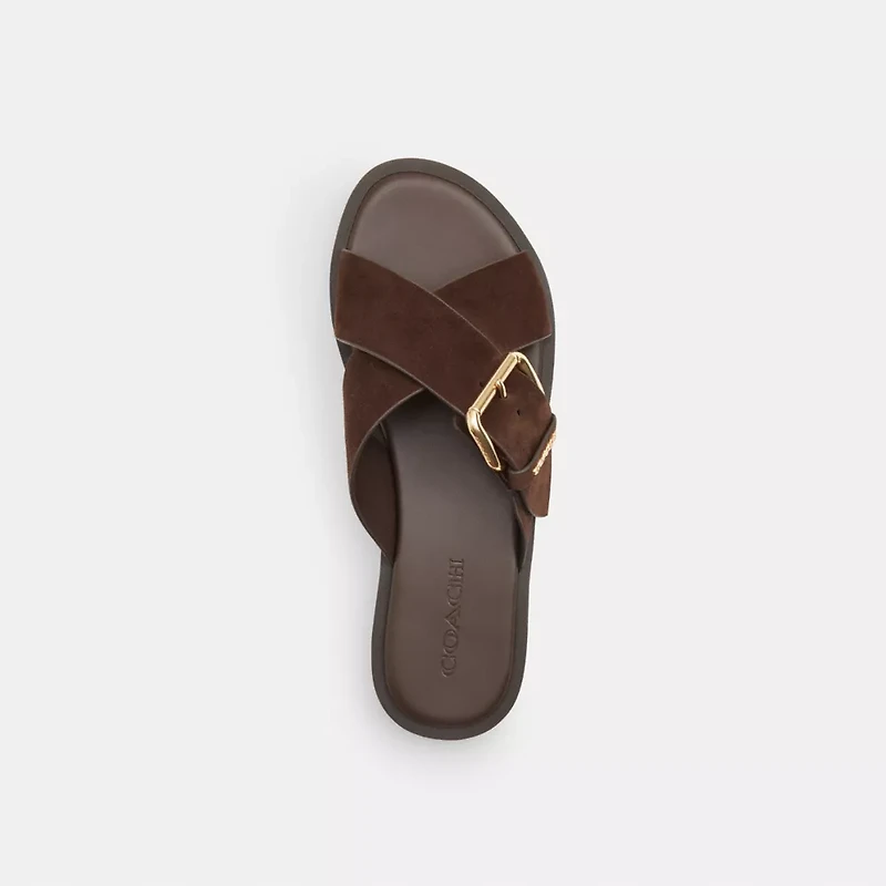 Crisscross Buckle Sandal