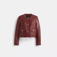 Restored Cardi Leather Jacket