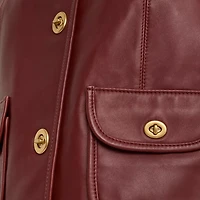 Restored Cardi Leather Jacket