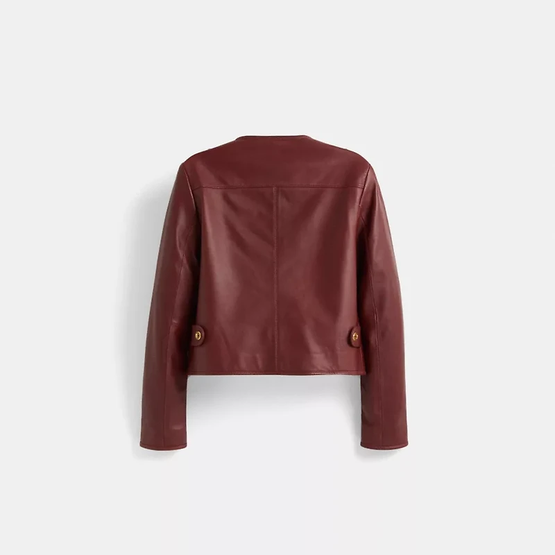 Restored Cardi Leather Jacket