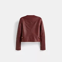 Restored Cardi Leather Jacket