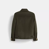 Restored Short Wool Coat