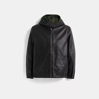 Restored Reversible Hooded Leather Trainer