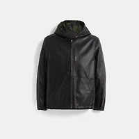 Restored Reversible Hooded Leather Trainer