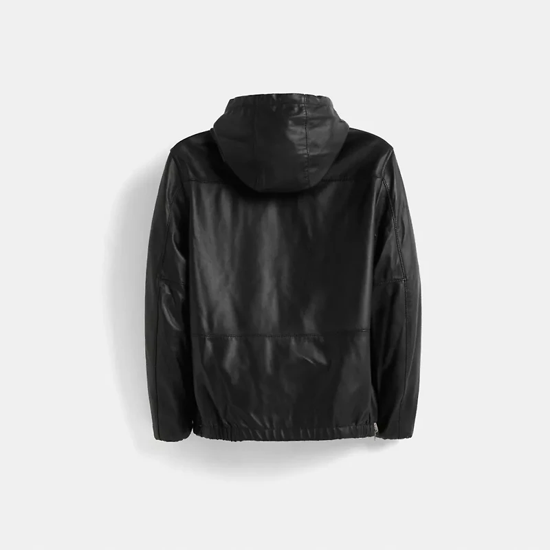 Restored Reversible Hooded Leather Trainer