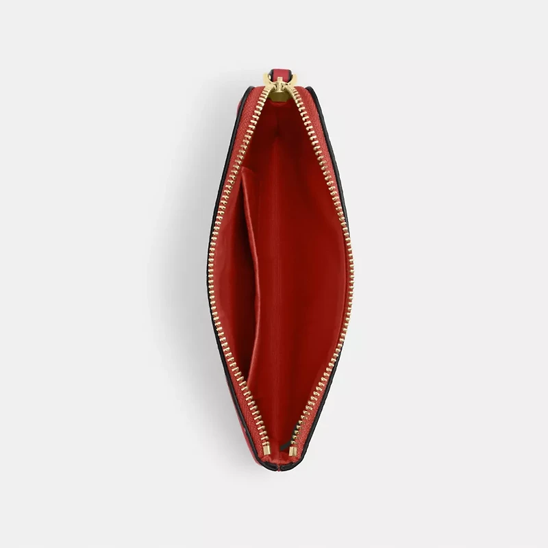 Corner Zip Wristlet Signature Canvas