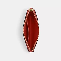 Corner Zip Wristlet Signature Canvas