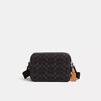 Restored Charter Crossbody Bag 24 In Signature Denim