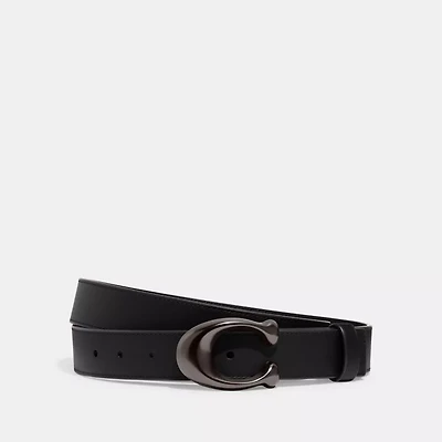 Sculpted C Buckle Cut-To-Size Reversible Belt, 32 Mm