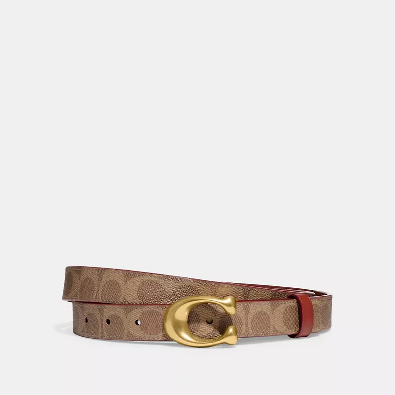 Sculpted C Buckle Cut-To-Size Reversible Belt, 25 Mm