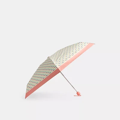 Uv Protection Mini Umbrella With Floral Print