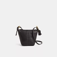 Vintage Small Bucket Crossbody Bag