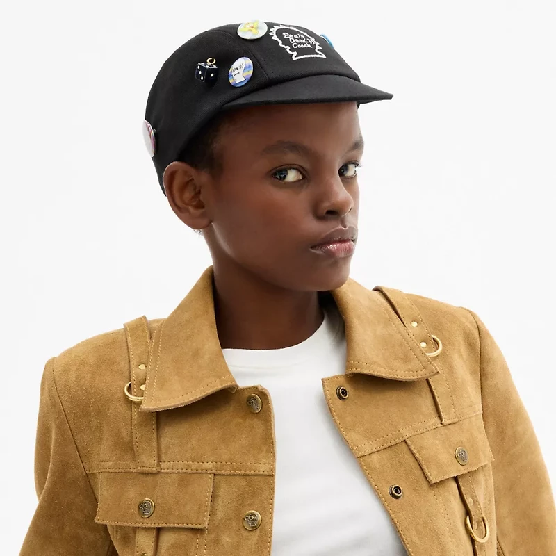 Coach | Brain Dead Biker Pin Hat