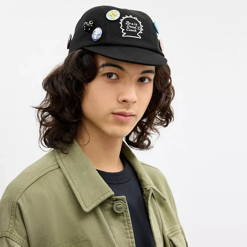 Coach | Brain Dead Biker Pin Hat