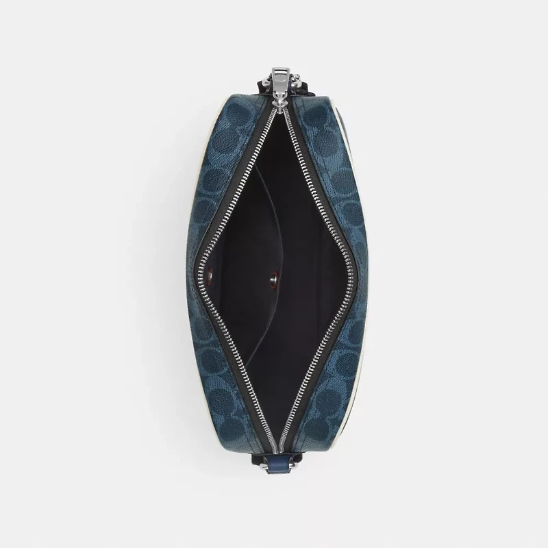 Colton Crossbody Bag 25 In Signature Canvas With Coach Graphic