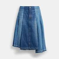 Maxi Denim Skirt Organic Cotton