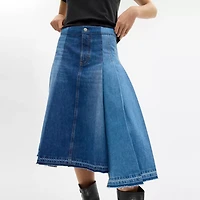 Maxi Denim Skirt Organic Cotton