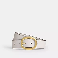 Oval Buckle Belt, 32 Mm