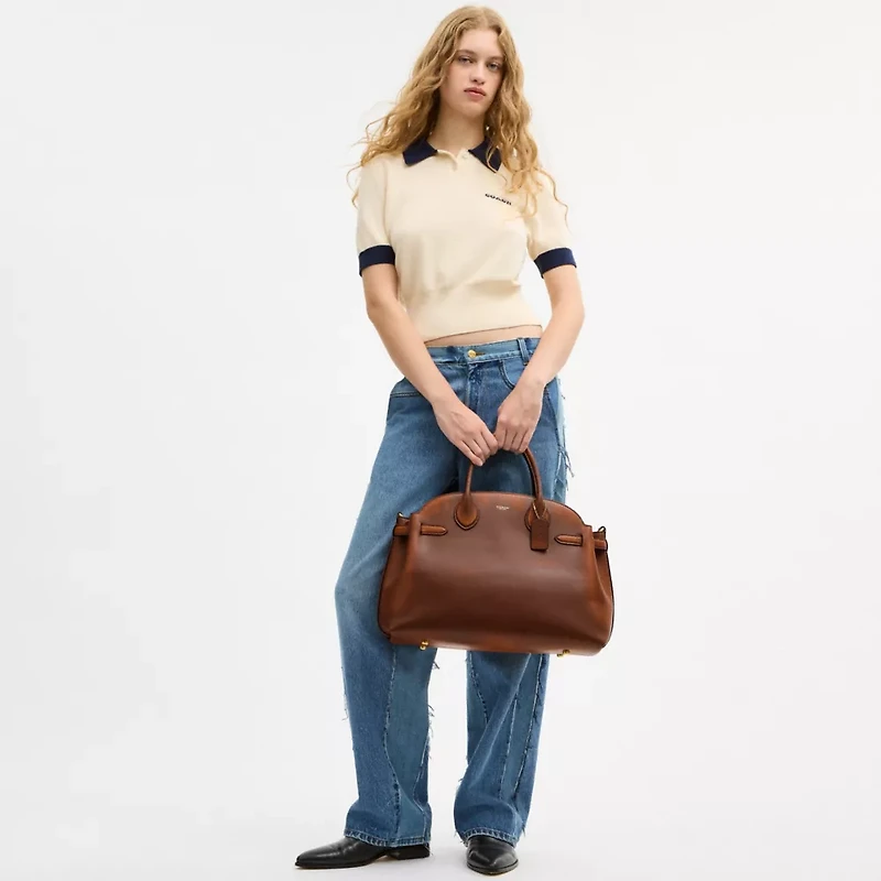 Soft Empire Carryall Bag 40 In Loved Leather